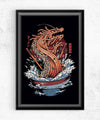 Dragon Ramen Posters by Ilustrata - Pixel Empire