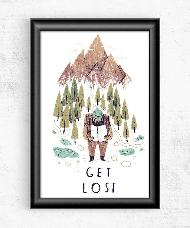 Get Lost Posters by Louis Roskosch - Pixel Empire