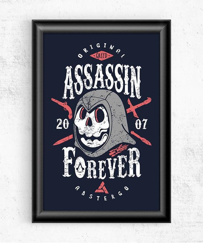 Assassin Forever Posters by Olipop - Pixel Empire