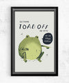Toad Off Posters by Louis Roskosch - Pixel Empire