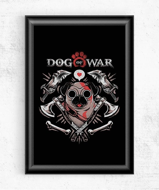 Dog of War Posters by Ilustrata - Pixel Empire