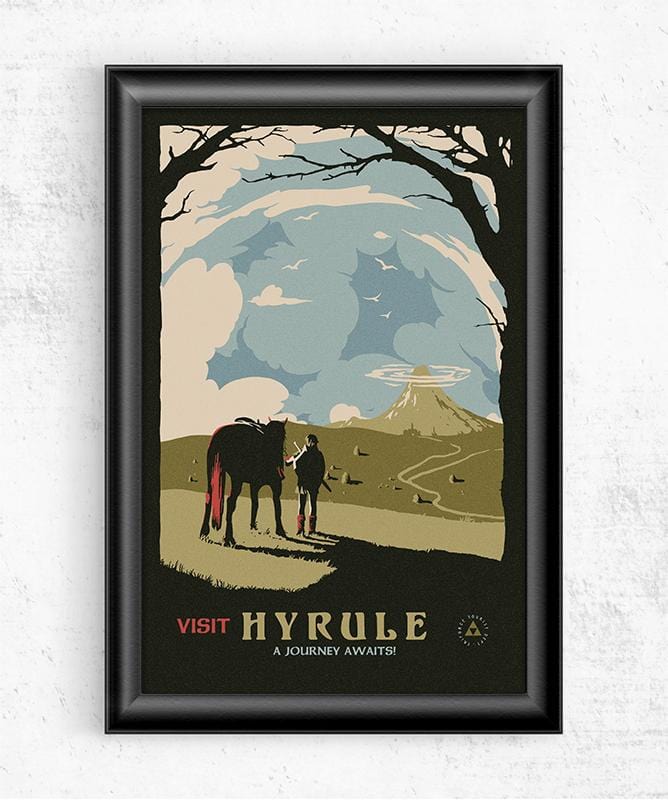 Visit Hyrule Posters by Mathiole - Pixel Empire