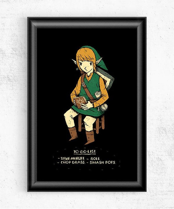 Link To Do Posters by Louis Roskosch - Pixel Empire