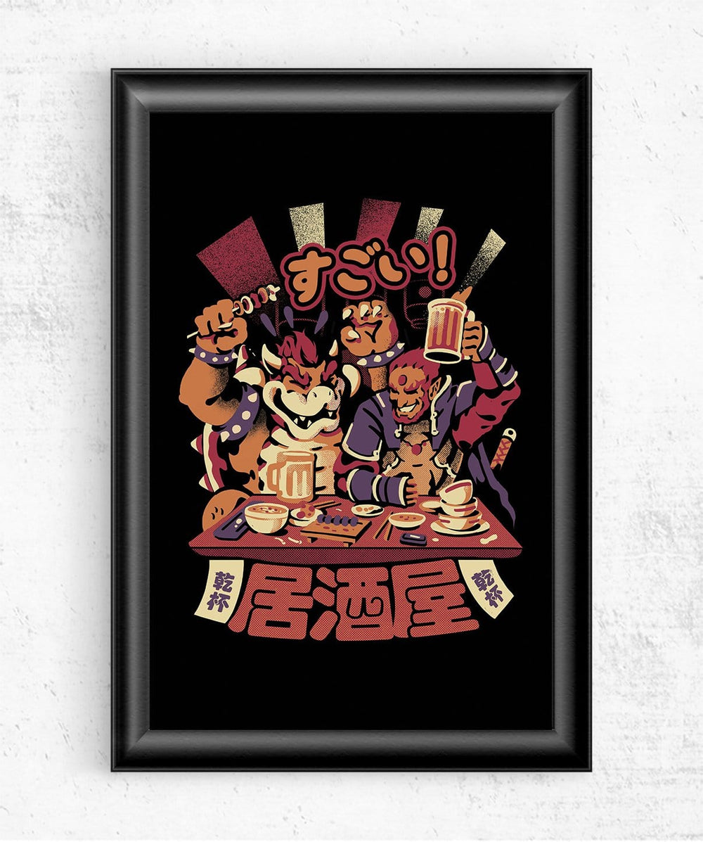 Villain's Izakaya Posters by Ilustrata - Pixel Empire