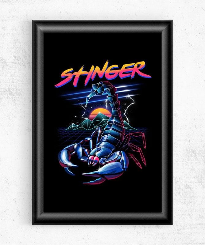 Rad Stinger Posters by Vincent Trinidad - Pixel Empire