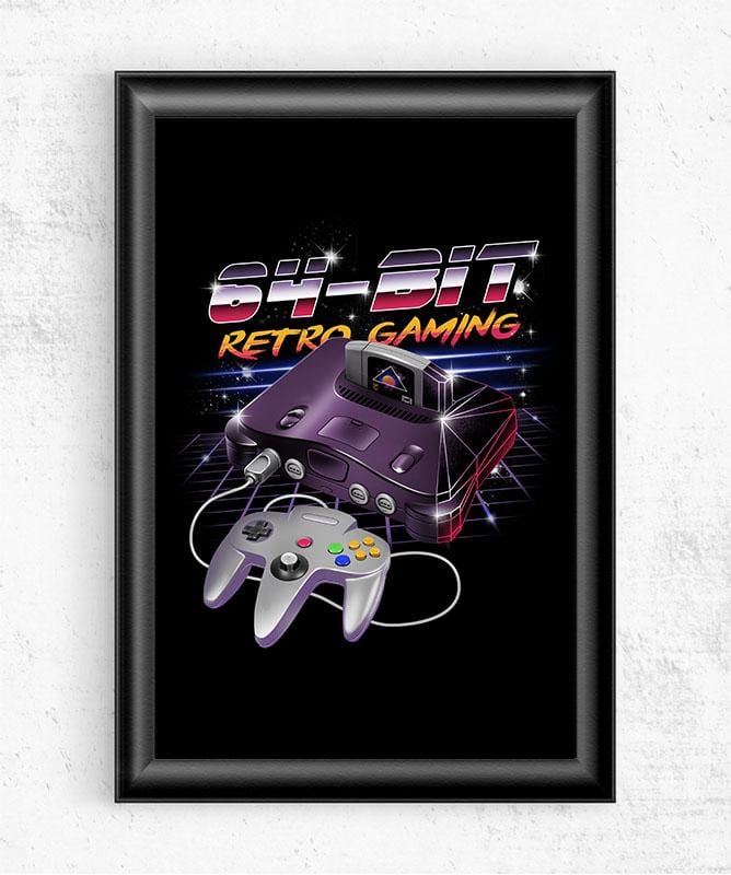 64-Bit Retro Gaming Posters by Vincent Trinidad - Pixel Empire