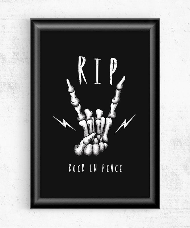 Rock in Peace Posters by Vincent Trinidad - Pixel Empire