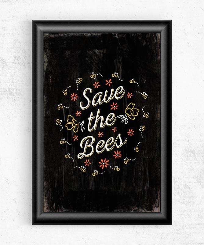 Save the Bees Posters by Ronan Lynam - Pixel Empire