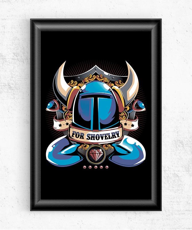 For Shovelry Posters by Typhoonic - Pixel Empire