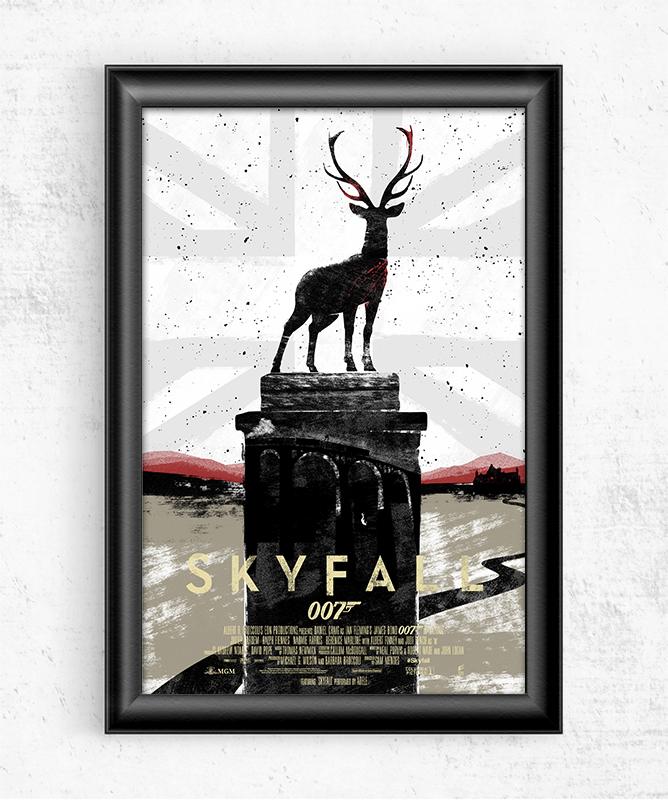 007 Skyfall Posters by Felix Tindall - Pixel Empire