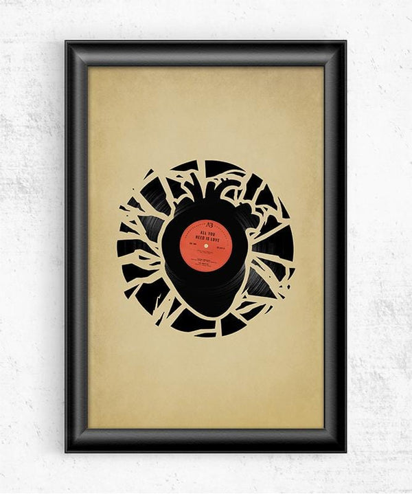 All You Need is Love Posters by Enkel Dika - Pixel Empire