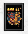 Dino Bot Posters by Vincent Trinidad - Pixel Empire