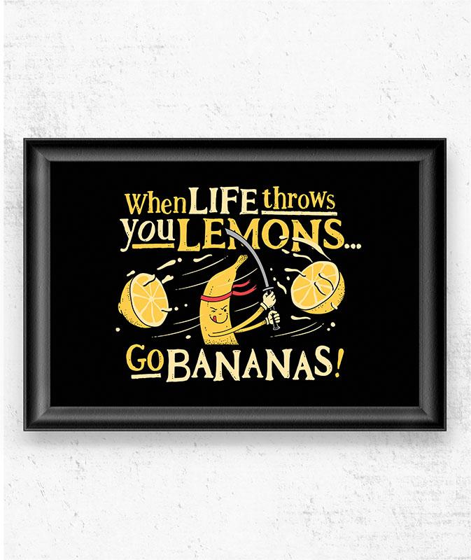 Go Bananas Posters by Grant Shepley - Pixel Empire