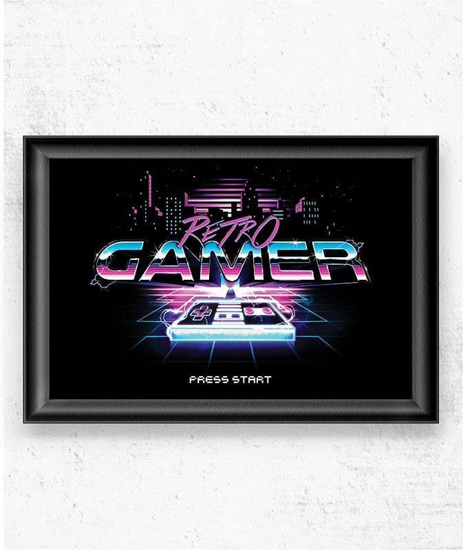 Retro Gamer Posters by Barrett Biggers - Pixel Empire