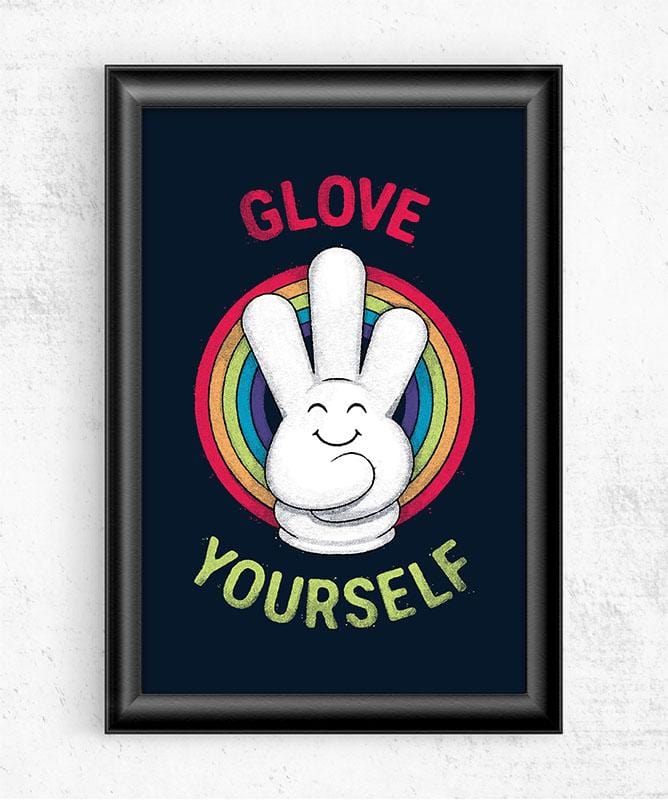 Glove Yourself Posters by Daniel Teres - Pixel Empire