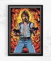 Chuck Norris Posters by Nikita Abakumov - Pixel Empire
