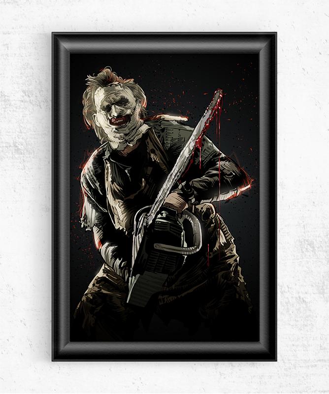 Leatherface Posters by Nikita Abakumov - Pixel Empire