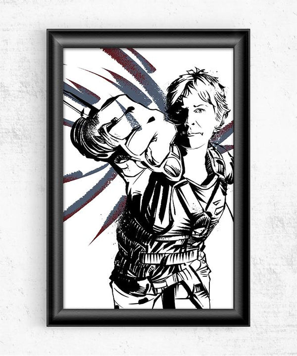 The Walking Dead Carol Posters by Nikita Abakumov - Pixel Empire