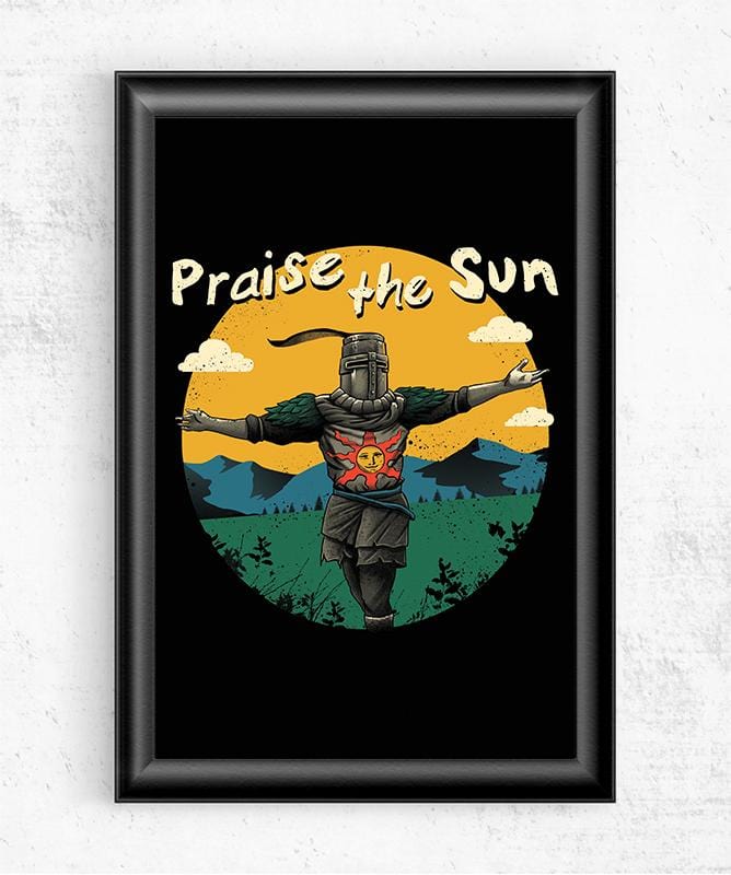 Praise the Sun Posters by Vincent Trinidad - Pixel Empire