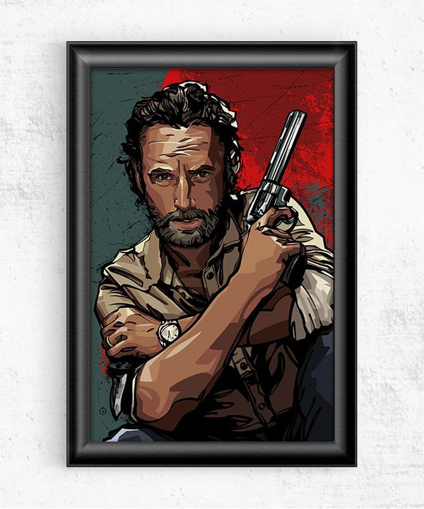 Rick Grimes Posters by Nikita Abakumov - Pixel Empire