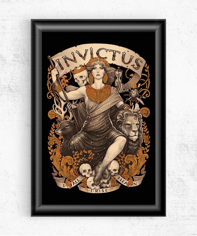 Invictus Posters by Medusa Dollmaker - Pixel Empire