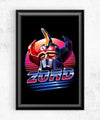 Rad Zord Posters by Vincent Trinidad - Pixel Empire