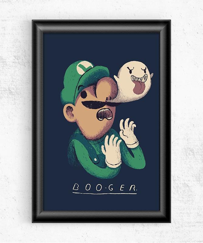Booger Posters by Louis Roskosch - Pixel Empire