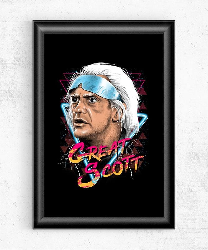 Great Scott Posters by Vincent Trinidad - Pixel Empire
