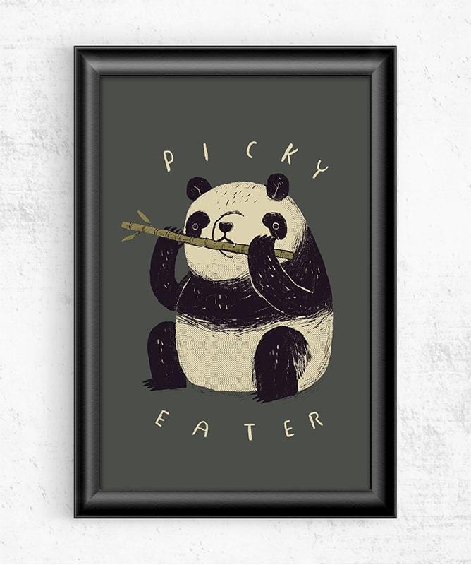 Picky Eater Posters by Louis Roskosch - Pixel Empire