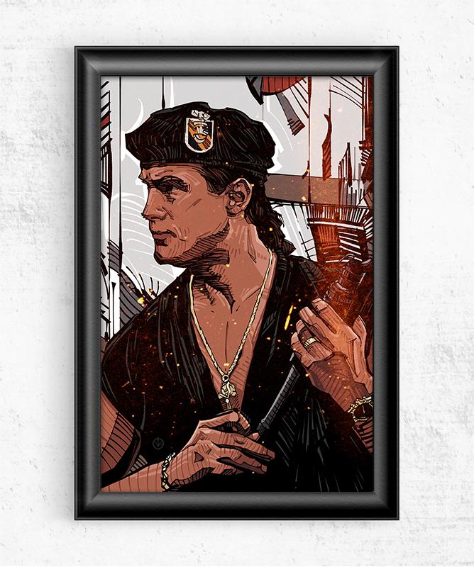 Steven Seagal Posters by Nikita Abakumov - Pixel Empire