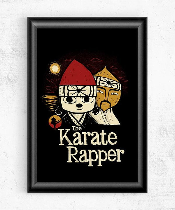 The Karate Rapper Posters by Louis Roskosch - Pixel Empire