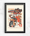 Ramen Riders Posters by Ilustrata - Pixel Empire