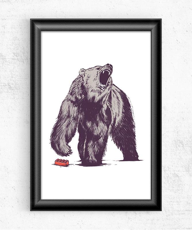 Bear Block Posters by Daniel Teres - Pixel Empire