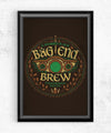 Bag End Brew Posters by Cory Freeman Design - Pixel Empire