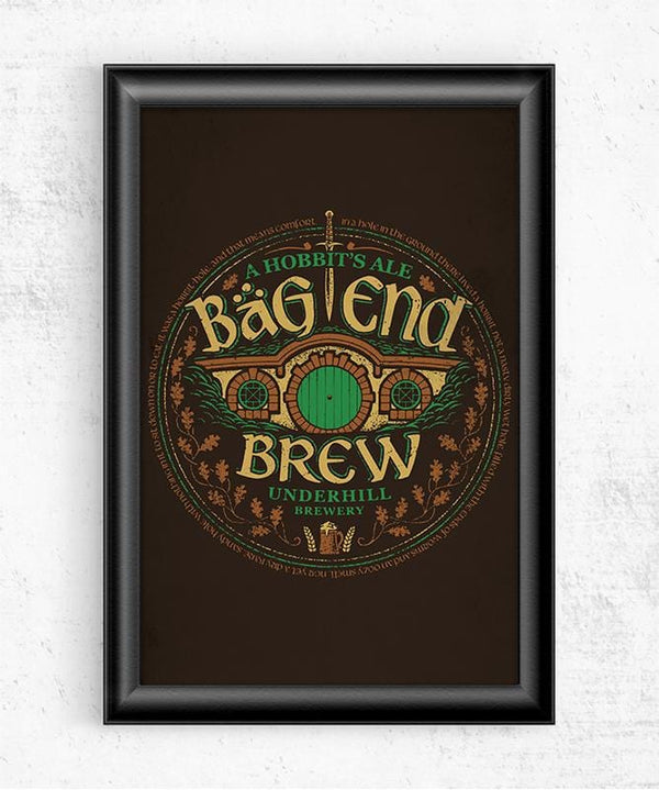 Bag End Brew Posters by Cory Freeman Design - Pixel Empire