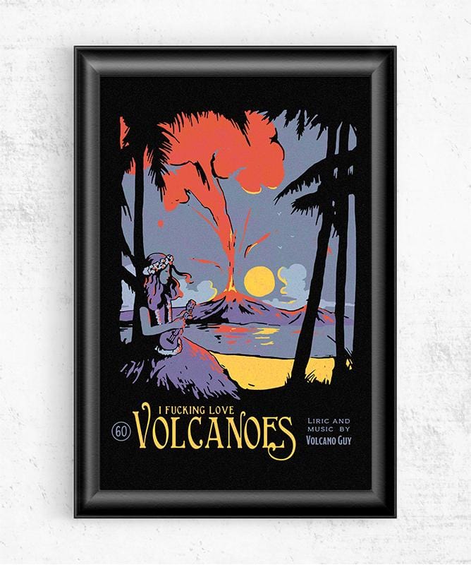 Volcanoes Posters by Mathiole - Pixel Empire