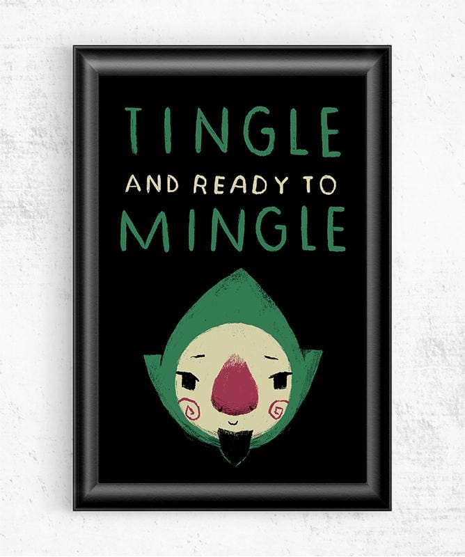 Tingle and Ready to Mingle Posters by Louis Roskosch - Pixel Empire