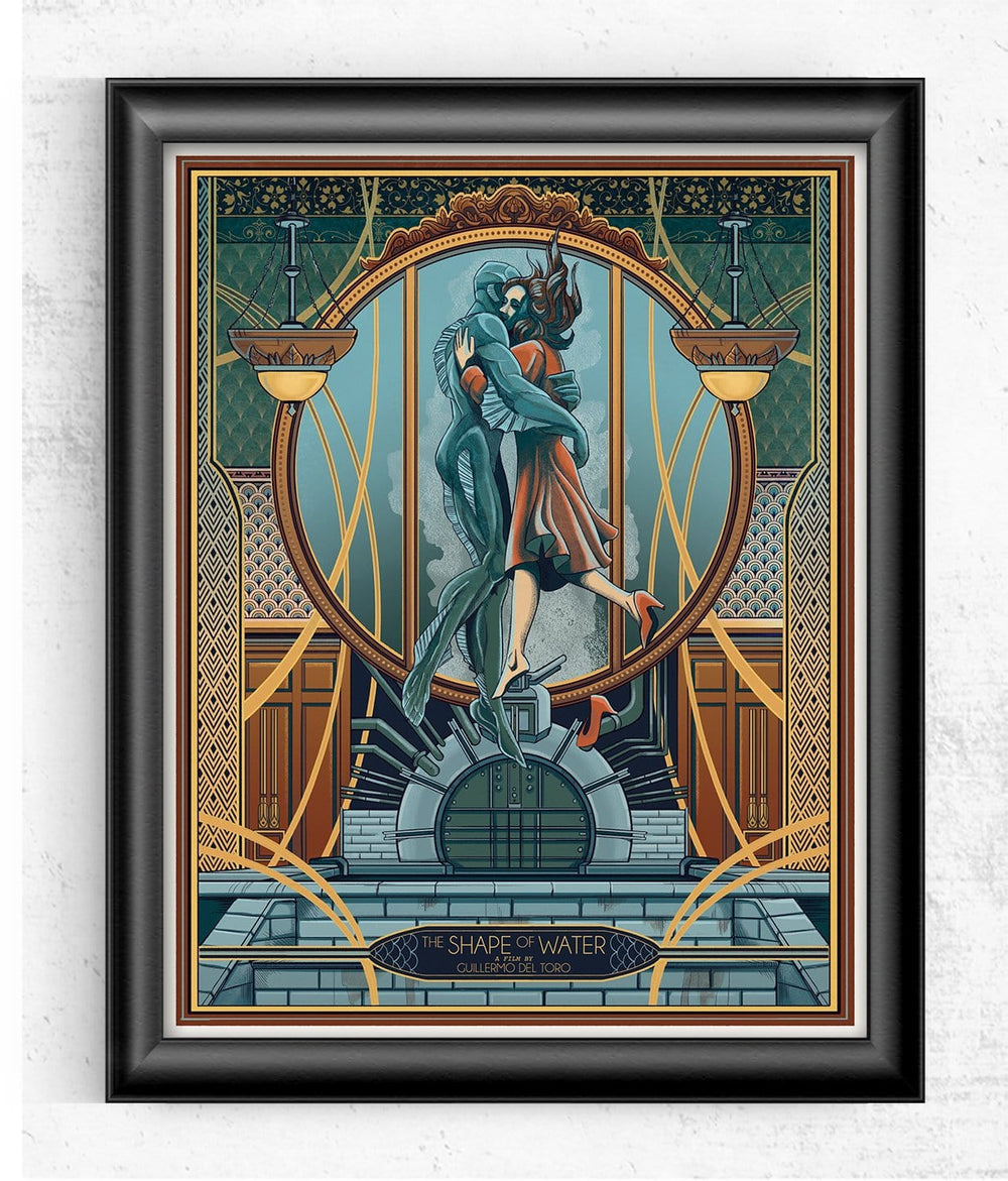 Shape of Water - Guillermo del Toro Limited Print Posters by Beverly Arce - Pixel Empire