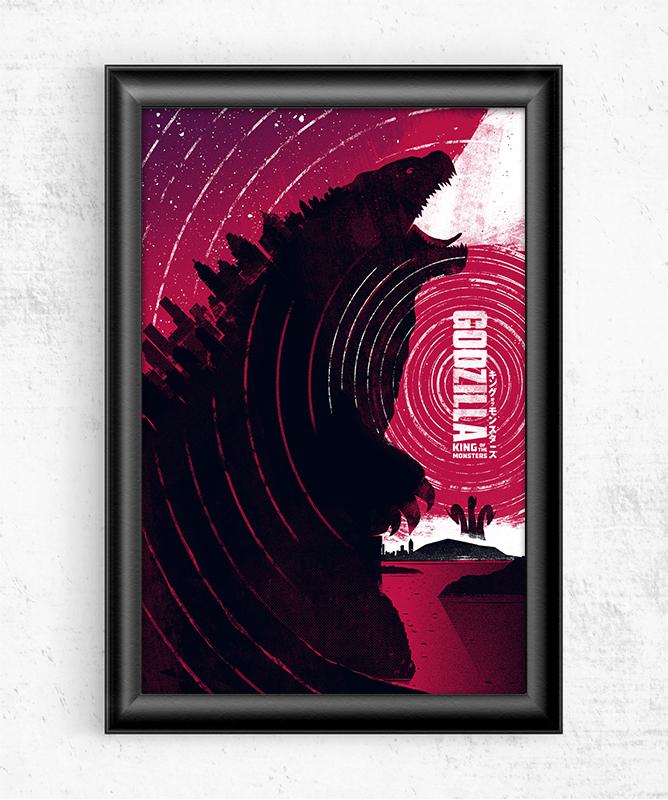 Godzilla - King of the Monsters Posters by Felix Tindall - Pixel Empire