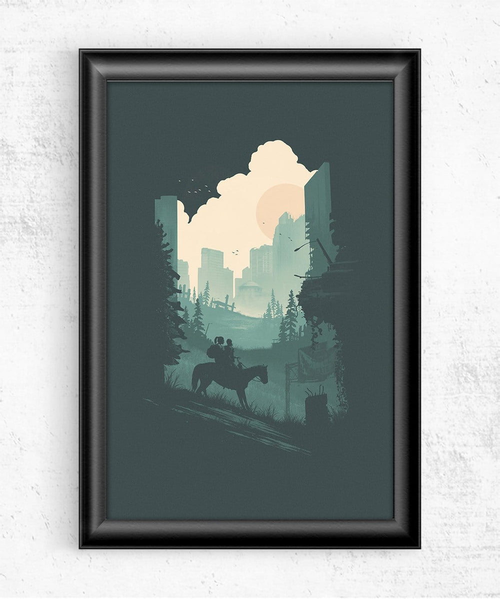Ellie and Dina Posters by Brandon Meier - Pixel Empire