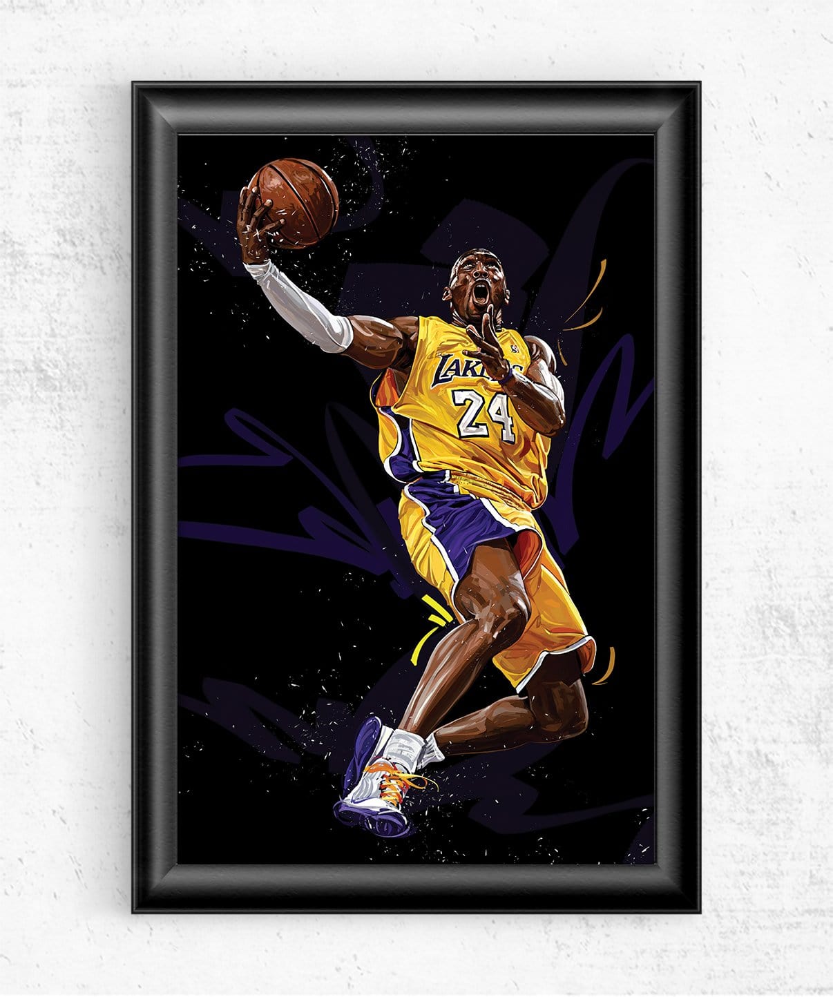 Kobe Bryant Basketball 3 Digit by 2 Digit Multiplication Mystery Pixel Art