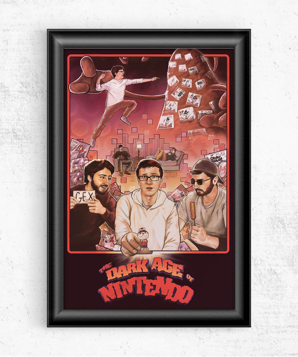 The Dark Age Of Nintendo Posters by Scott The Woz - Pixel Empire