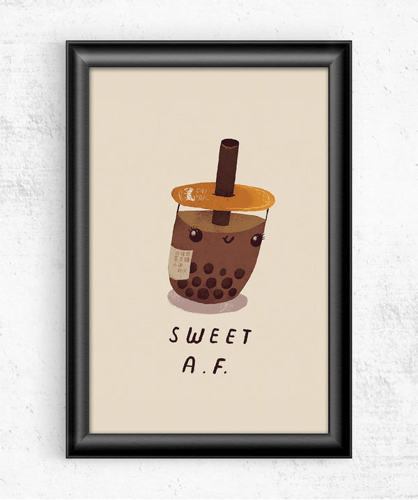 Sweet Af Posters by Louis Roskosch - Pixel Empire
