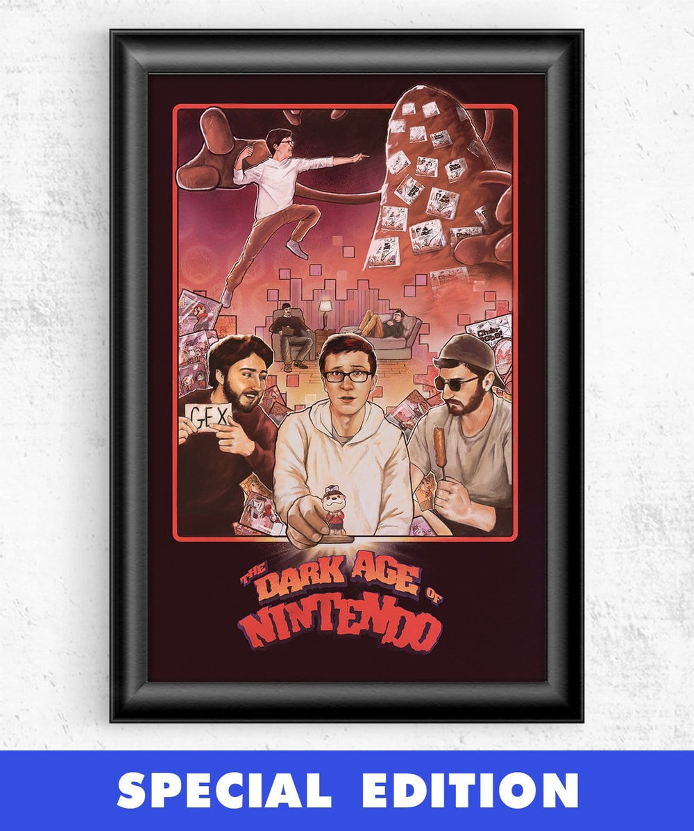 The Dark Age Of Nintendo - Special Edition Posters by Scott The Woz - Pixel Empire