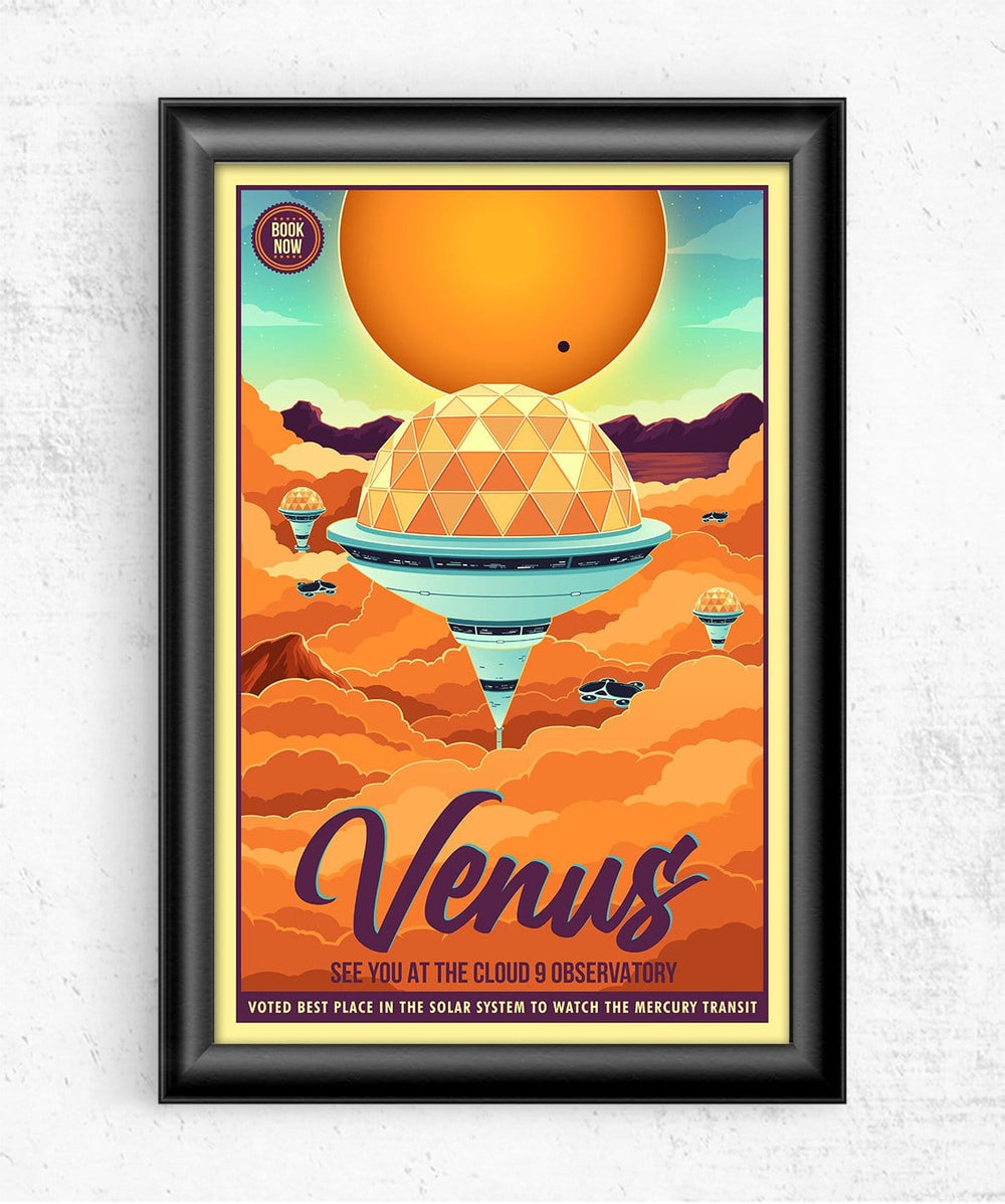 Space Tourism Venus Luxury Airships Posters by B Cubed Designs - Pixel Empire