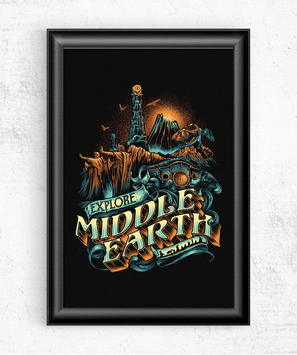 To The Forgotten World We Go Posters by Glitchy Gorilla - Pixel Empire