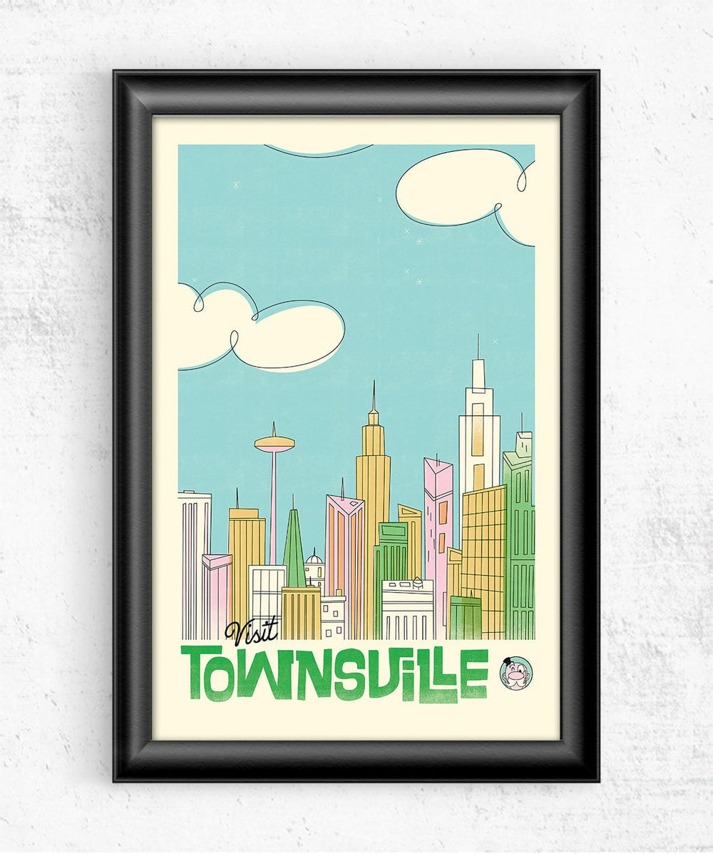 Visit Townsville Posters by Mathiole - Pixel Empire