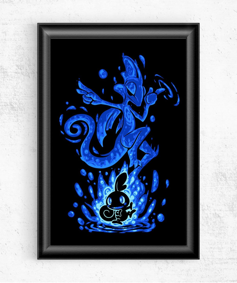The Water Chameleon Within Posters by Techranova - Pixel Empire