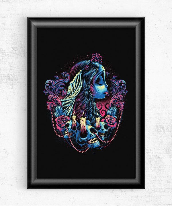 Colorful Bride Posters by Glitchy Gorilla - Pixel Empire