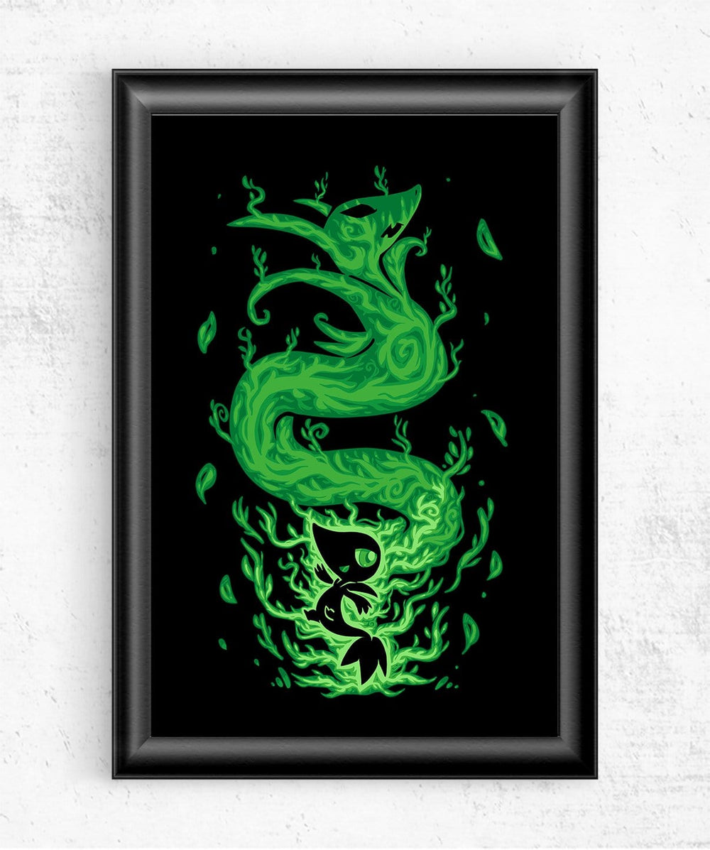 The Grass Snake Within Posters by Techranova - Pixel Empire
